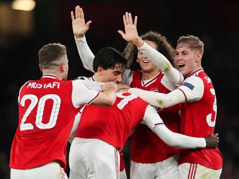 Arsenal logra la remontada ante el Vitoria Guimaraes en Europa League