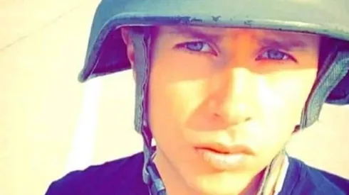 Una de las fotos del rostro de Mega que más ha circulado por las redes sociales.