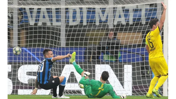 Lautaro Martínez marcó el primer gol del encuentro.