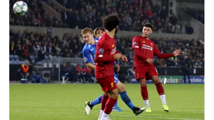 La pegada de Oxlade-Chamberlain en el golazo.
