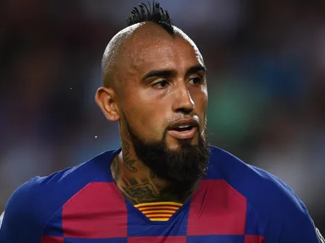 Slavia Praha-Barça: Vidal es suplente por fuerza mayor