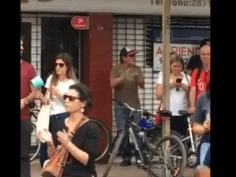 Mario Salas se une a las protestas y es visto en concentración