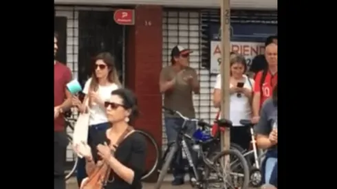 Mario Salas se une a las protestas y es visto en concentración