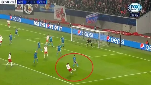 El golazo con el que el Leipzig se impuso al Zenit