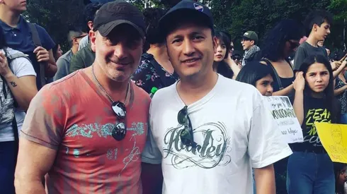 Barticciotto en las protestas.