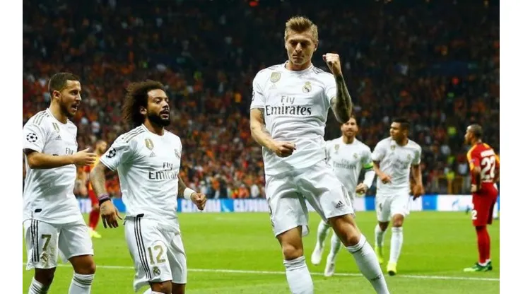 Real Madrid vence a Galatasaray por la Champions.
