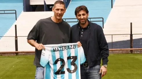 Materazzi visitó a Milito