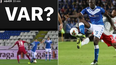 Erick Pulgar protagonizó una violenta infracción en el fútbol italiano