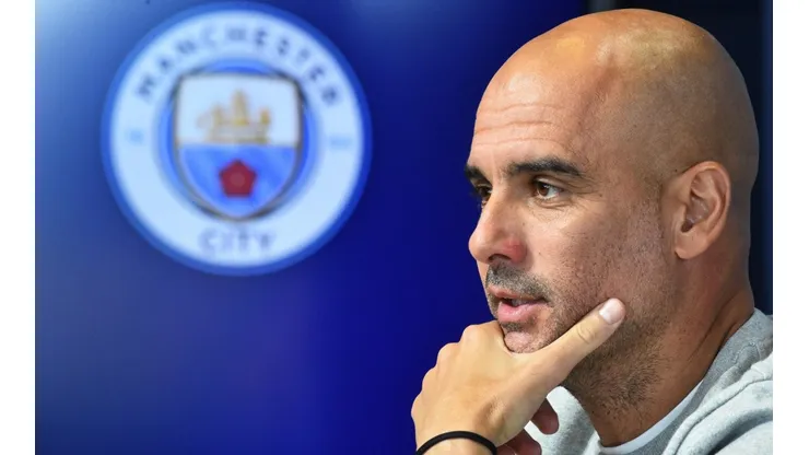 Guardiola tuvo el encontronazo en conferencia de prensa.