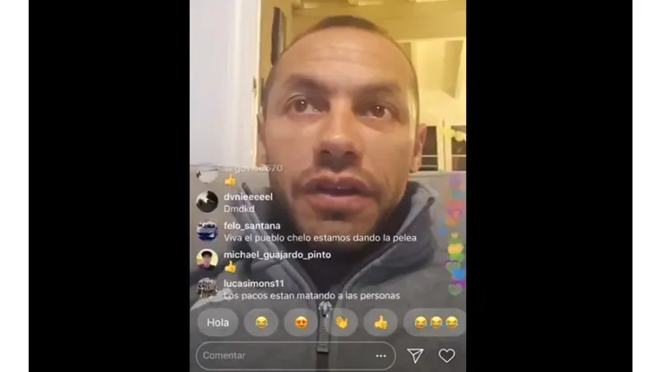 Marcelo Díaz aprovechó sus redes sociales para entregar un mensaje