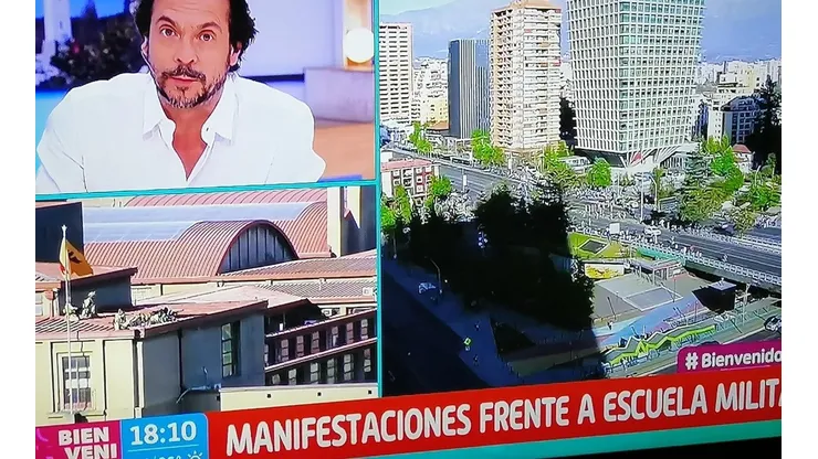 Francotiradores se instalan en techos de Escuela Militar