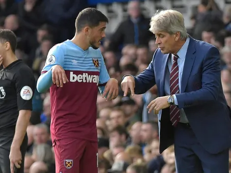 Manuel Pellegrini se molesta: "Hubiese cambiado a los 11"