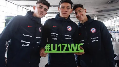 La Roja sub 17 se fue a Brasil.