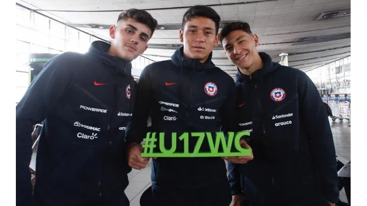 La Roja sub 17 se fue a Brasil.