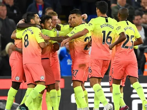 Manchester City vuelve al triunfo frente al Crystal Palace