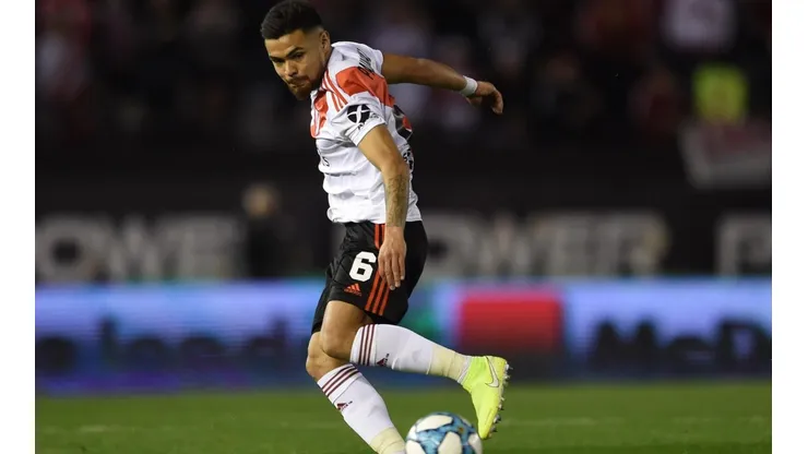 Díaz juega su sexto partido con River Plate.