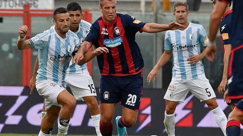 Maxi López actualmente está en la Serie B de Italia con el Crotone.
