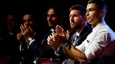Lionel Messi y Cristiano Ronaldo en la última gala de la FIFA.
