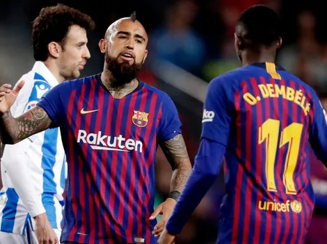 Vidal como papá: aconseja al malcriado hijo Dembélé