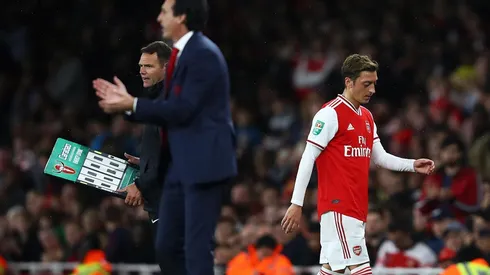 Ozil y Emery no tienen buena relación.