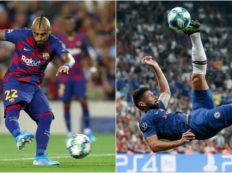 Tuttosport: Inter de Milán irá por Arturo Vidal y Olivier Giroud en enero