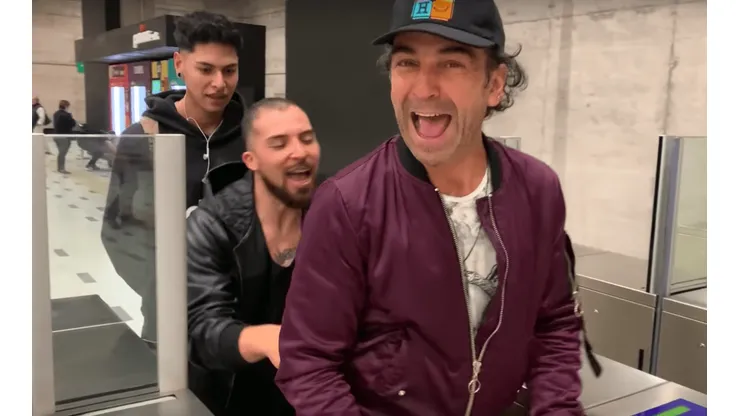 El comediante publicó el clip en sus redes sociales.