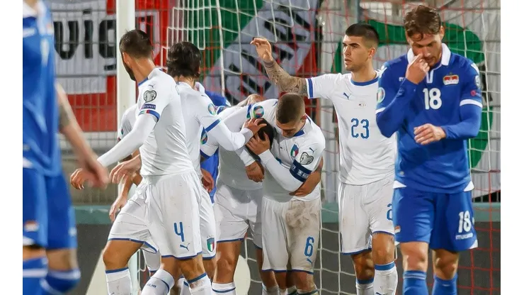 Italia golea.