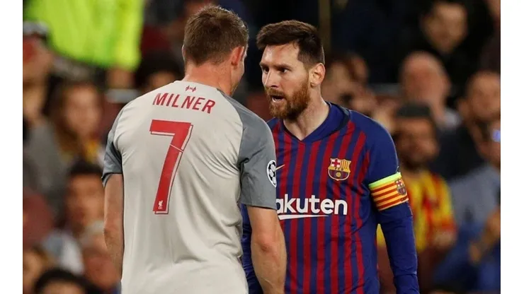 Milner y su pesadilla Messi.