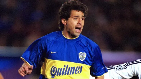 Traverso en la Intercontinental contra el Real Madrid.