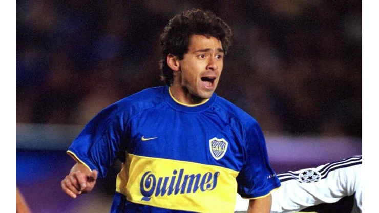 Traverso en la Intercontinental contra el Real Madrid.