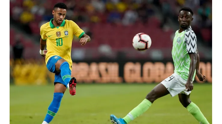 Neymar solo jugó 12 minutos frente a Nigeria.