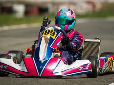 Piloto chilena es la mujer más rápida de la Rok Cup de kárting en Italia