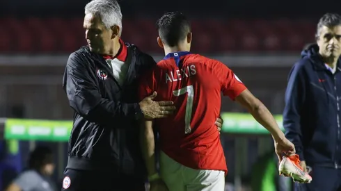 Reinaldo Rueda interpeló al Inter a la hora de hablar de la lesión de Alexis Sánchez