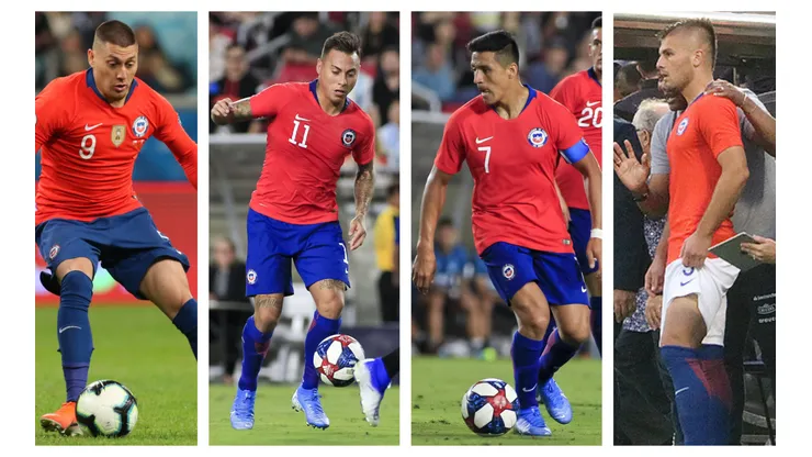 Reinaldo Rueda saca a la pizarra a los delanteros de La Roja
