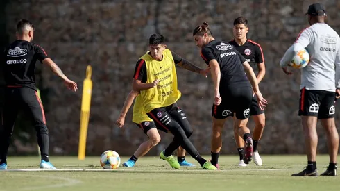 Con Bravo y Vidal a la cabeza, la selección chilena se prepara para enfrentar a Guinea