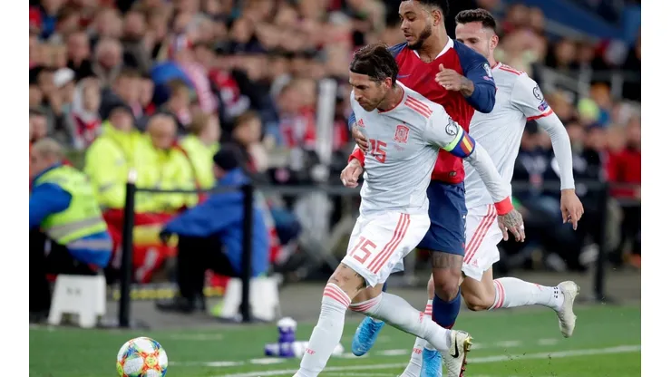 Fue partido récord para Sergio Ramos.