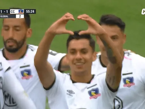 Cuadro a cuadro | El golazo del empate de Colo Colo