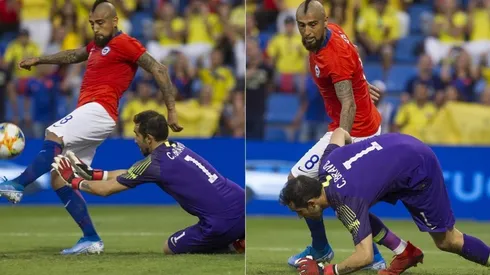 Vidal levanta a Bravo.