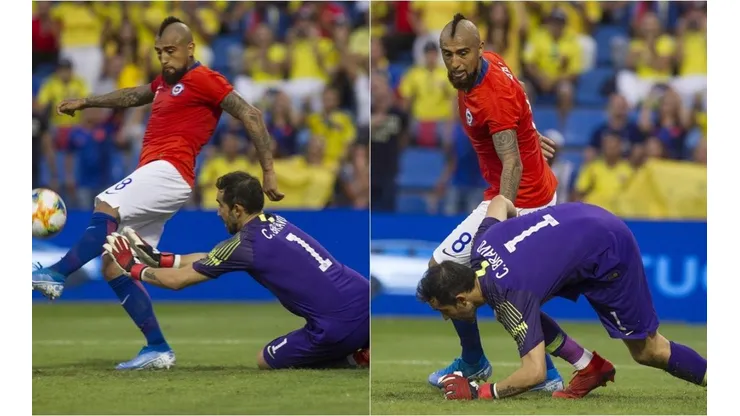 Vidal levanta a Bravo.