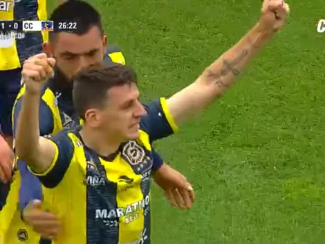 Cuadro a cuadro | El gol de Maxi Ceratto ante Colo Colo