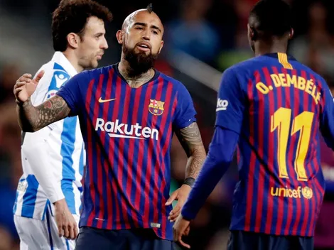 Arturo Vidal: "Dembélé sabe que ha cometido errores"