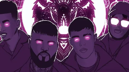 El cuarteto que potenció la canción.