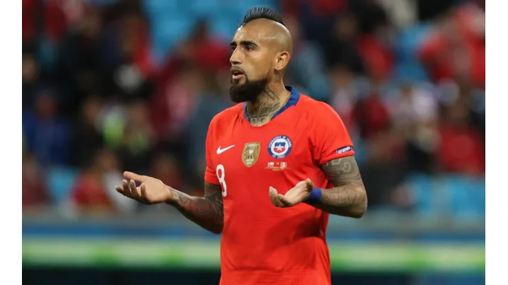 El King con la Roja.