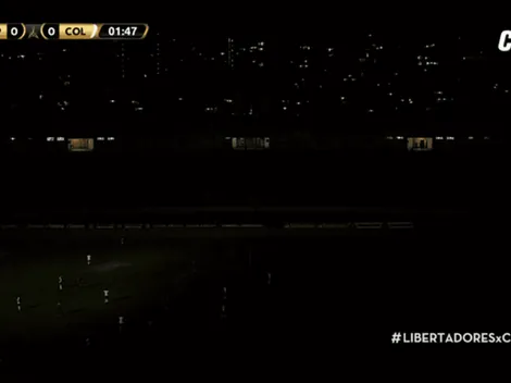 Se corta la luz al minuto en el partido de Colo Colo por la Libertadores FEM