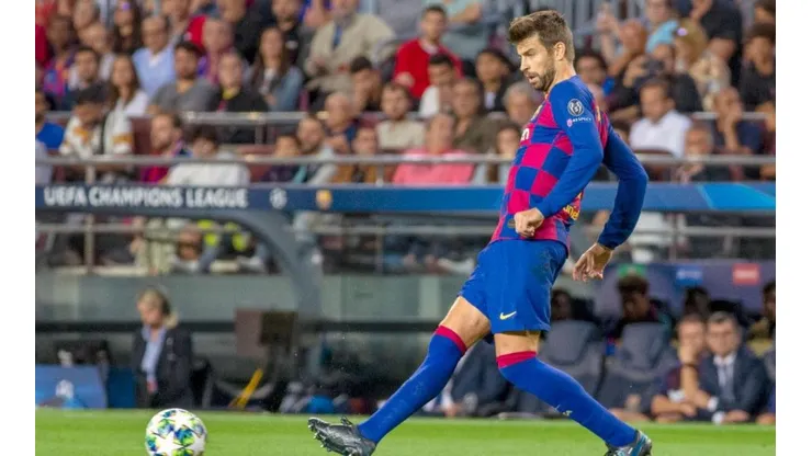 Piqué contó su corto intercambio con el ucraniano.
