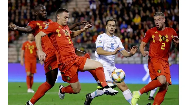 Bélgica le da un baile a San Marino con goleada 9-0