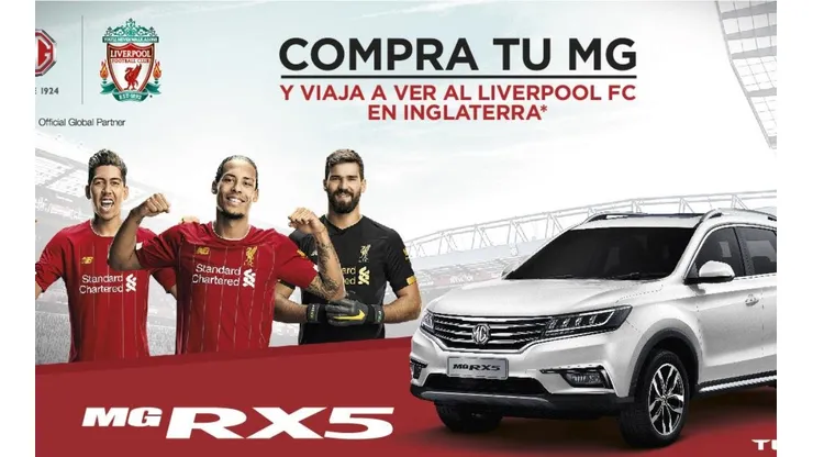 Con MG puedes viajar a Liverpool para ver un encuentro de los Reds por la Premier League.