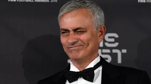 Mourinho durante la reciente gala de The Best.
