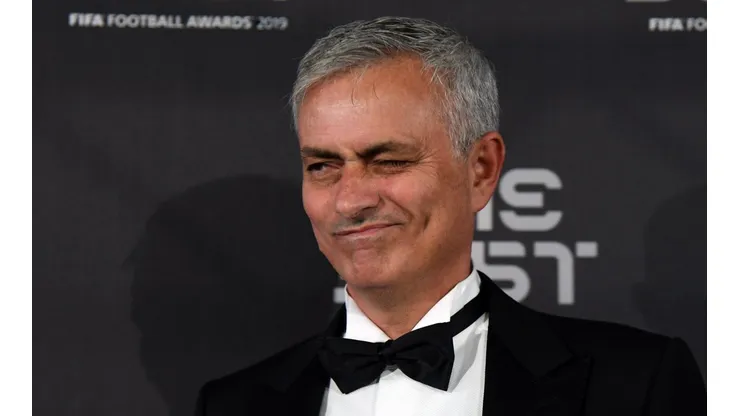 Mourinho durante la reciente gala de The Best.