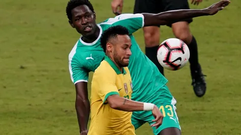 Neymar jugó su partido 100 con la Canarinha.